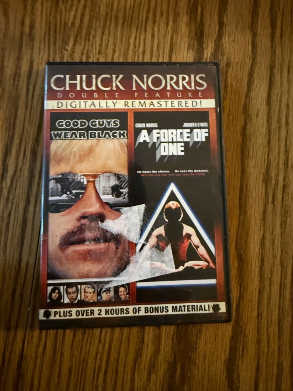 Chuck Norris Double Feature DVD - Good Guys Wear Black and A Force of One